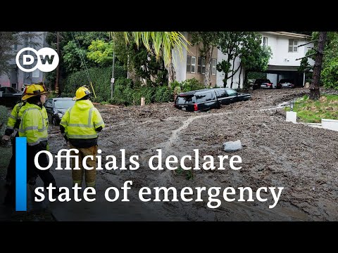 Flooding and power outages in California | DW News