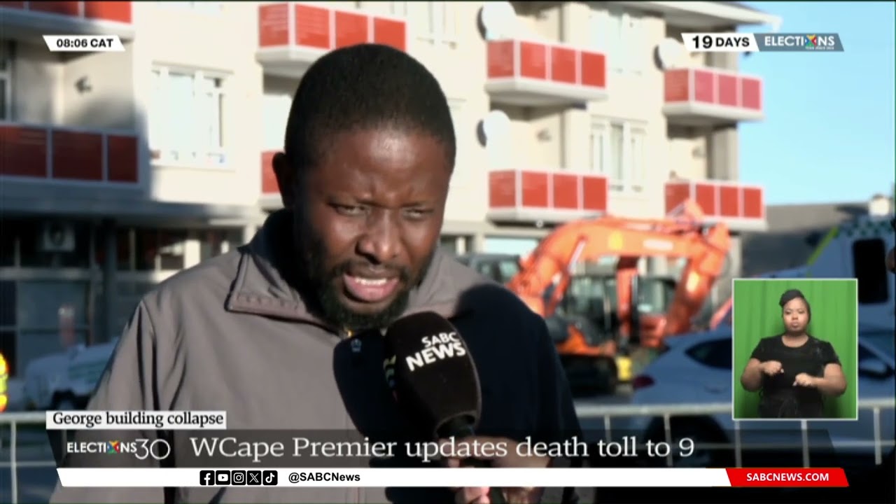 George Building Collapse | Community members express hopes that victims will be found alive