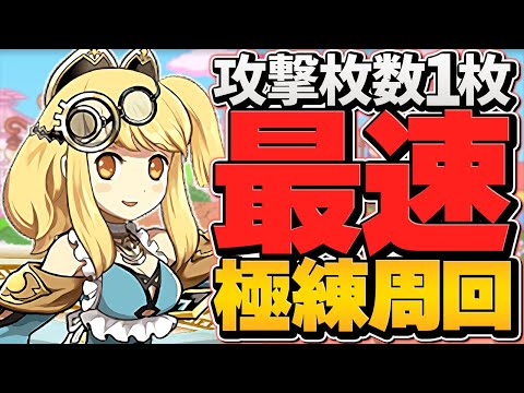 【組める人0.01%】2連ガチャドラ×2体の最速極練周回がランク上がりすぎて草ｗｗｗｗ【パズドラ】