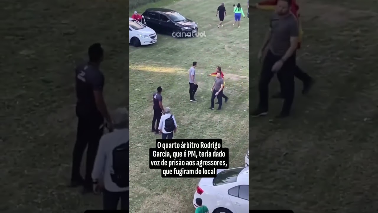 Quarto árbitro saca arma durante briga após clássico da Série B no Rio Grande do Sul; veja vídeo
