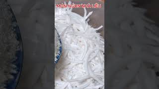 #monngonnhalieu # cách làm mứt dừa trắng đẹp dễ thành công