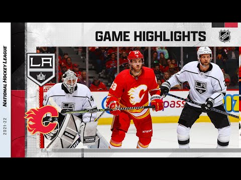 Kings @ Flames 3/31 | NHL Highlights 2022