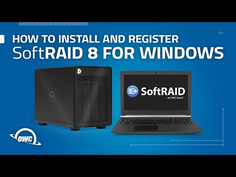 How to Install and Register SoftRAID 8 for Windows