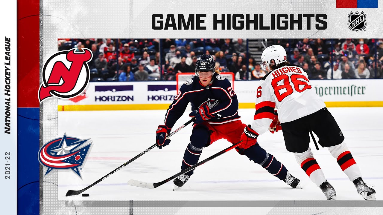 Devils @ Blue Jackets 3/1 | NHL Highlights 2022 video clip 