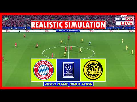 <strong>BAYERN</strong> <strong>MÜNCHEN</strong> VS BODØ/GLIMT | UEFA CHAMPIONS LEAGUE 2025/2026 | PES 2021 SIMULATION