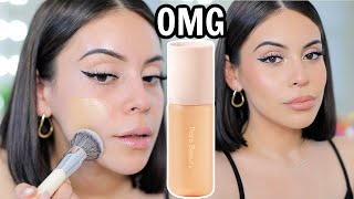 NEW Rare Beauty Tinted Moisturizer Review + Wear Test! UMM.. is it worth it??