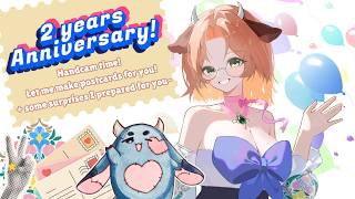 【  2 Year Anniversary electric bugaloo 】Handcam making your postcards!