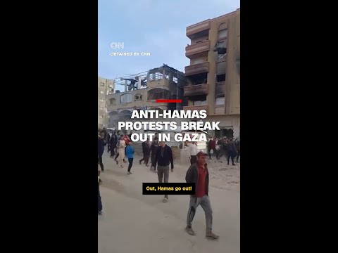 Anti-Hamas protests break out in northern Gaza
