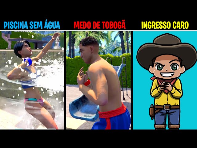 EU ABRI O PIOR PARQUE AQUÁTICO DO MUNDO (Waterpark Simulator)