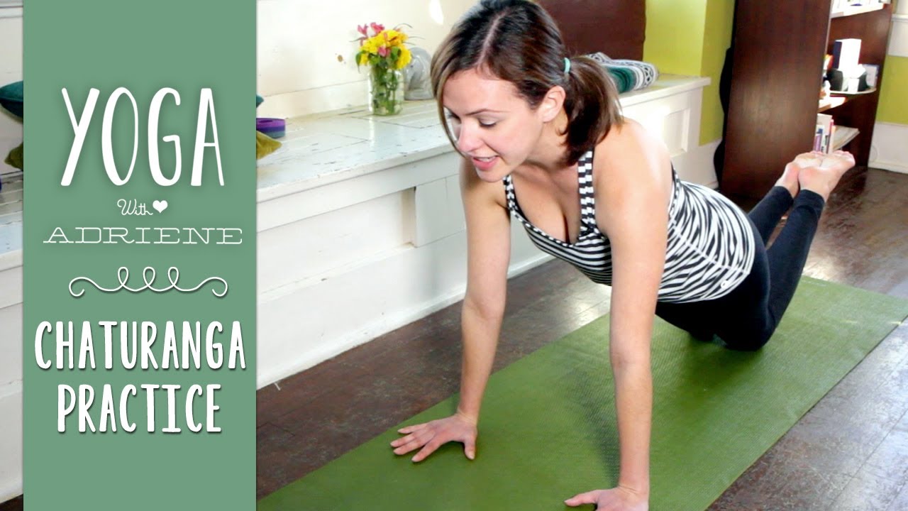 Chaturanga Practice Yoga For Beginners Youtube