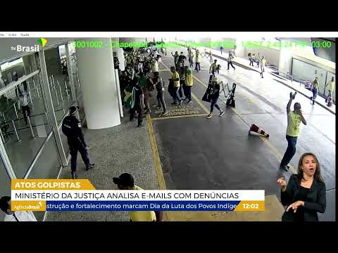 DF | MJ analisa e-mails com denúncias sobre participantes de atos golpistas