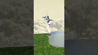 【夜の踊り子】空島に乗って踊らせていただきました。【町田ちま】 #shorts