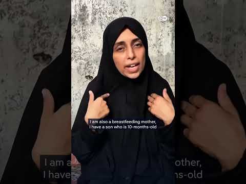 Gaza mother of six struggles to feed her children | DW News