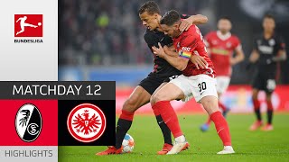 SC Freiburg — Eintracht Frankfurt 0-2 | Highlights | Matchday 12 – Bundesliga 2021/22