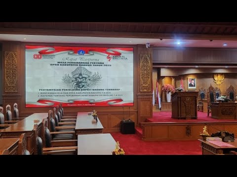 Video thumbnail Rapat Paripurna DPRD Badung•Tanggapan Pemkab Badung thd Panum Fraksi-Perubahan KUA,PPAS, APBD 2025