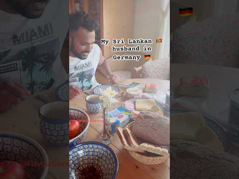 Love knows no borders 🇩🇪❤️🇱🇰 #srilankangermancouple #srilankaningermany #humour #mixedculture