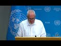 LIVE: UN briefing on Afghanistan earthquakes - 55:20 min - News - Video