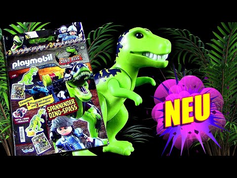 Playmobil ® Dino Rise - Dino Spass Tüte Nr. 1 mit 2 Figuren & 2 Magazine - Was ist drin?