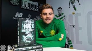James Forrest unveils new biography ‘Homegrown Hero’