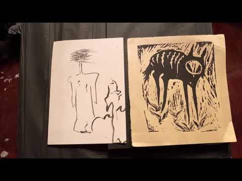 Unboxing The Art of Sara Campbell Part 1 Recently I attempted to vid the unboxing of Scunge Princess original art I had bought at auction. I 