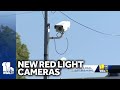New red light cameras going up in Baltimore City