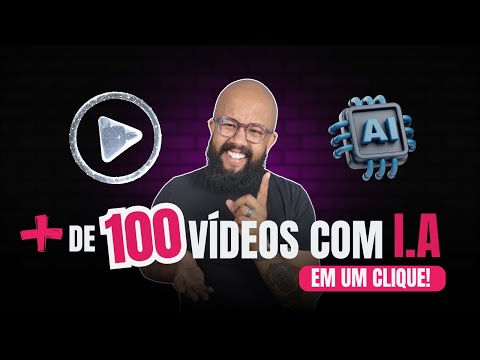 + de 100 Vídeos com I.A: Veja como criar vídeos com I.A em Segundos!