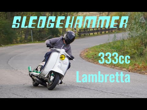 SLUK | 333cc Lambretta CP 'Sledgehammer' - WORLD FIRST TEST