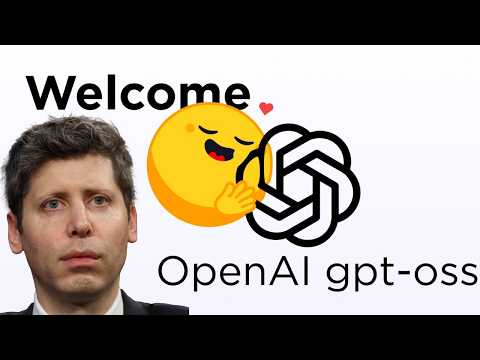 OpenAI's OPEN SOURCE "GPT-OSS" in 8 mins!