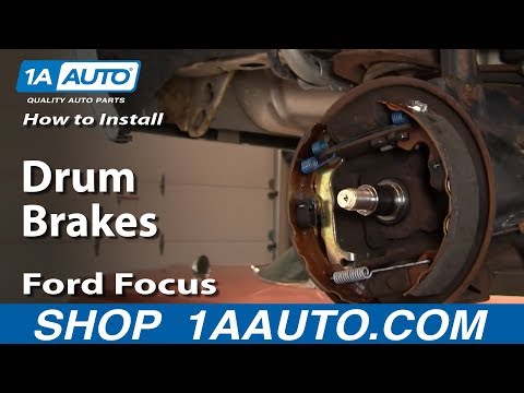 Changing front brakes 2000 ford focus #9