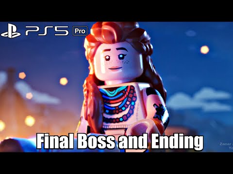 Lego Horizon Adventures (PS5 Pro) Final Boss Fight & ENDING (4K 60FPS)