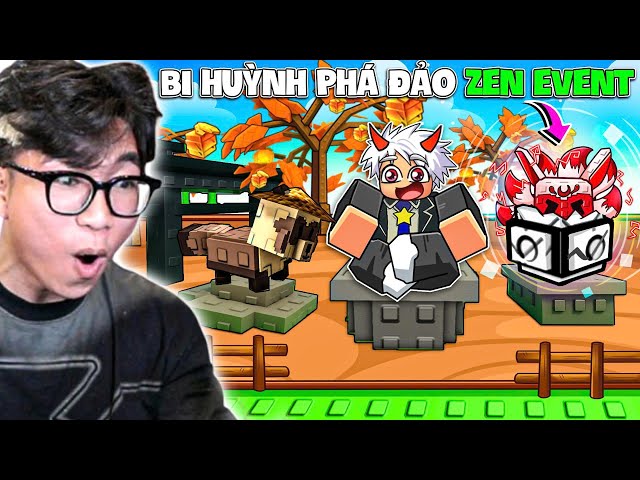 BI HUỲNH TRẢI NGHIỆM ZEN UPDATE VỚI KITSUNE 0,08% BÁ ĐẠO VÀ MỞ KHÓA CỬA HÀNG MỚI | GROW A GARDEN
