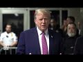WATCH: Trump speaks after judge sets opening statements for Monday in criminal hush money trial  - 02:48 min - News - Video