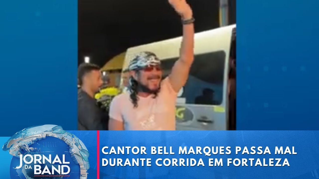Cantor Bell Marques passa mal durante corrida em Fortaleza