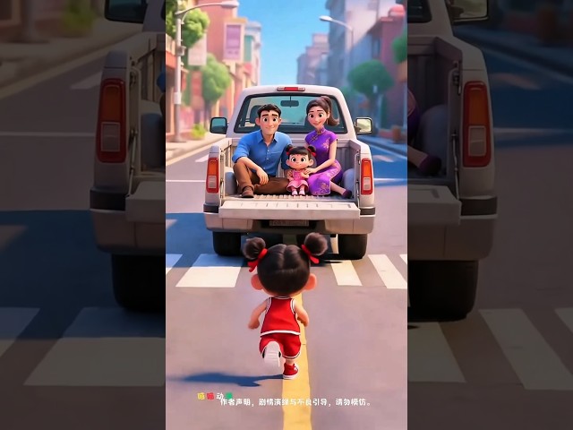 Nezha Ditinggal Naik Mobil! #shorts #animasi #kartun