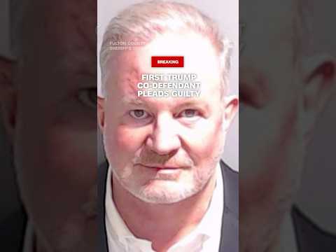First Trump co-defendant pleads guilty