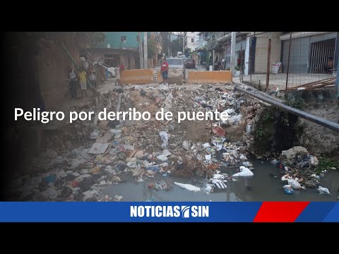 Peligro en Pantoja por derribo de puente