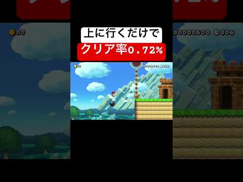なんでこんなにクリア率低いんだろ？ #スーパーマリオメーカー2 #ゲーム実況 #世界のコース
