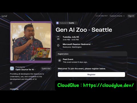 Gen AI Zoo - Seattle : CloudGlue - Turn your videos into structured, LLM-ready data