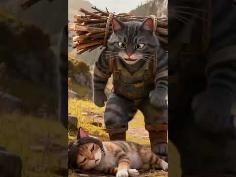 bad man #cat #aivideo #ai #cartoon #funny