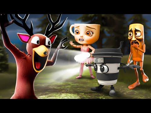 THE DEER IS NOT A MONSTER: 99 Nights In The Forest?! Italian Brainrot Animation