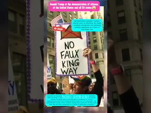 Donald Trump at the citizens' demonstration 😱 #news #shortvideo #donaldtrump
