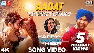 Aadat – Himesh Reshammiya – Asees Kaur – Rabbi Shergill [Happy Hardy And Heer] Video HD