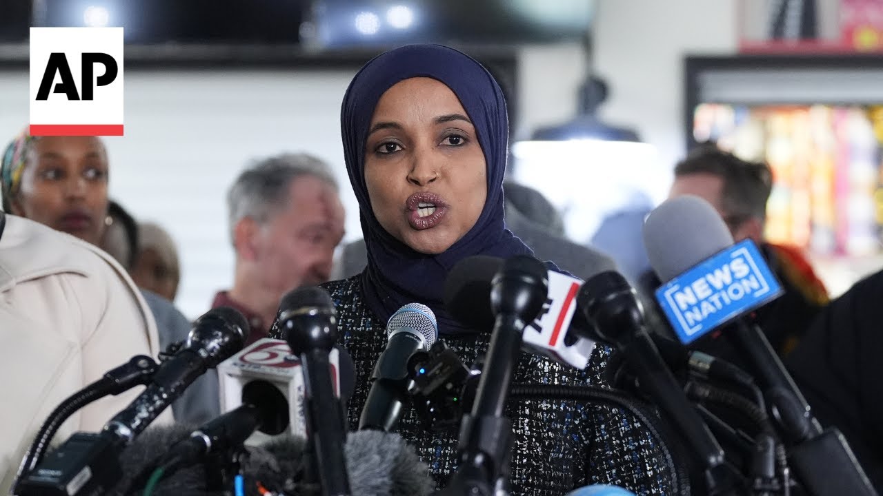 Ilhan Omar criticizes Trump's 'hateful rhetoric' after attack