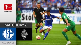 Last minute equalizer | FC Schalke 04 — Borussia M’gladbach | All Goals | MD 2 – Bundesliga 2022/23