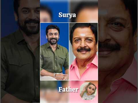 south indian actors surya and their father 💜 comments your favourite actor #like #love #south