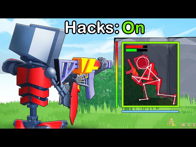 I Used AIMBOT To TROLL My Friends in UpGun