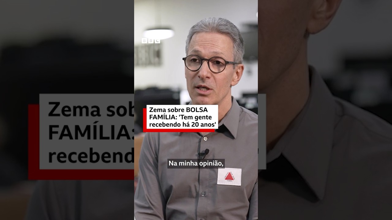 Zema sobre o Bolsa Família É um programa que não resolve efetivamente 🇧🇷📣