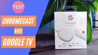 Vido-Test : Test Chromecast avec Google TV une tlcommande et une interface