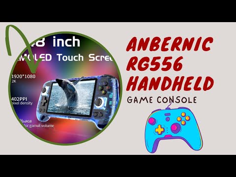 Anbernic RG556 Handheld Game Console Portátil e Retro - Revisado!