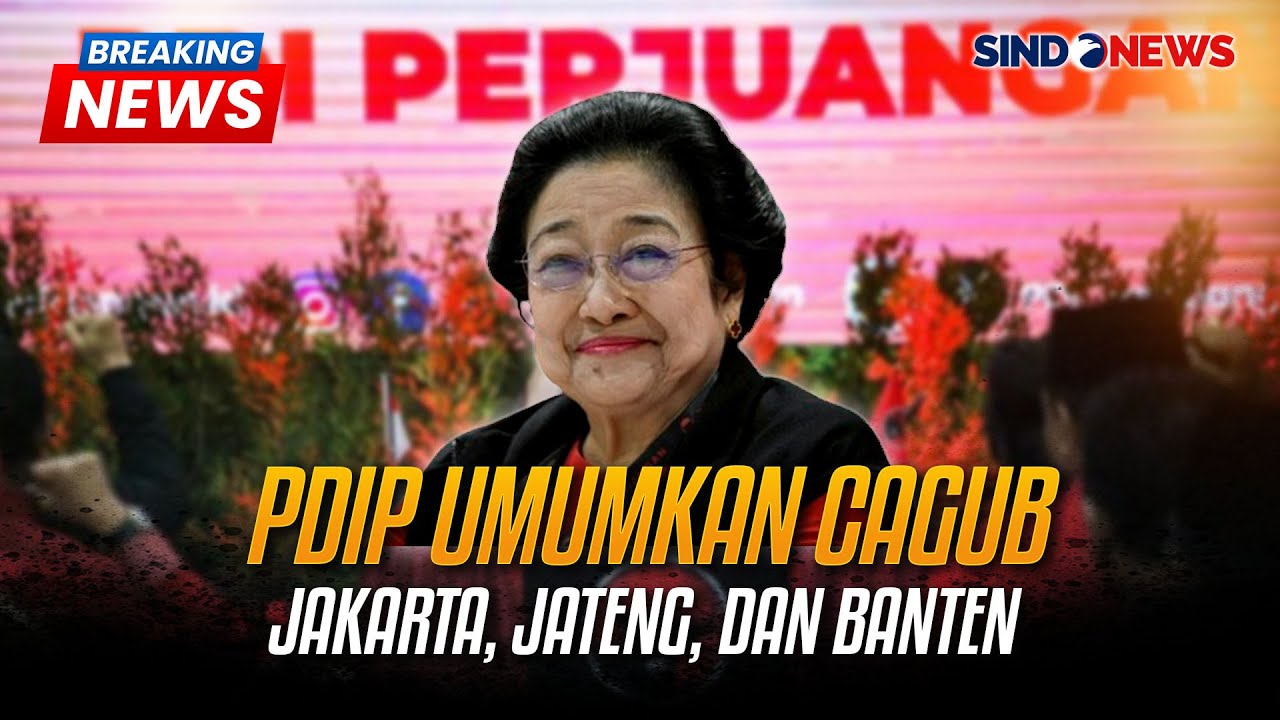 [BREAKING NEWS] PDI-P Umumkan Bakal Calon Kepala Daerah